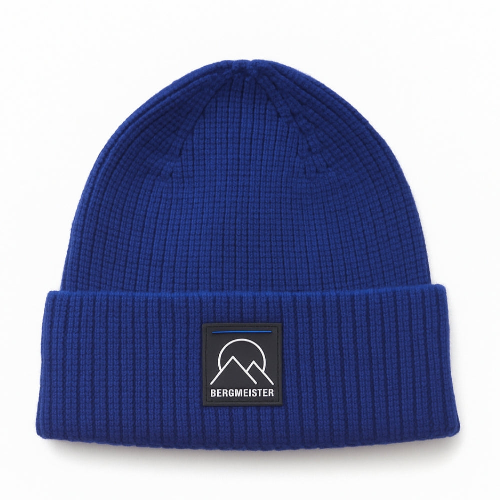 RIBBED BEANIE BLUE