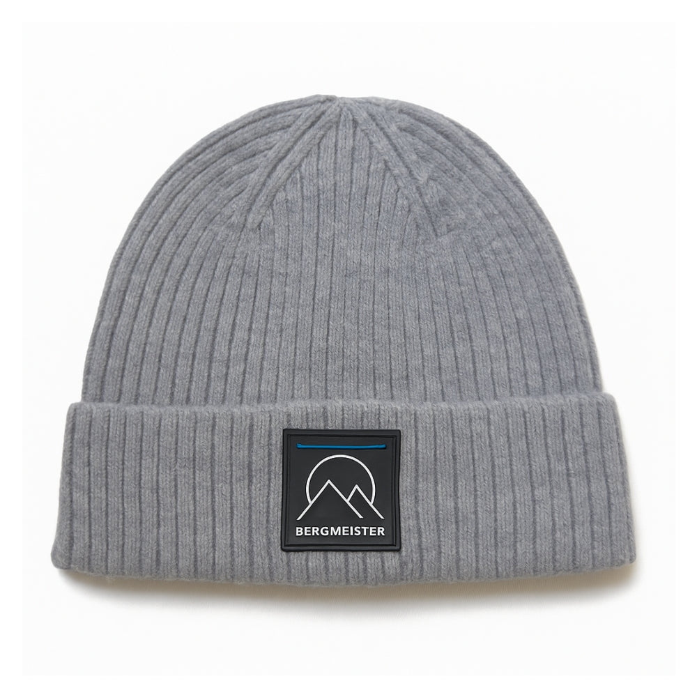 RIBBED BEANIE GRAY