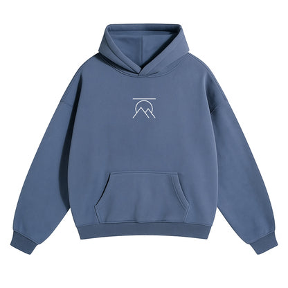 'BERGMEISTER' OVERSIZED HOODIE DARK BLUE