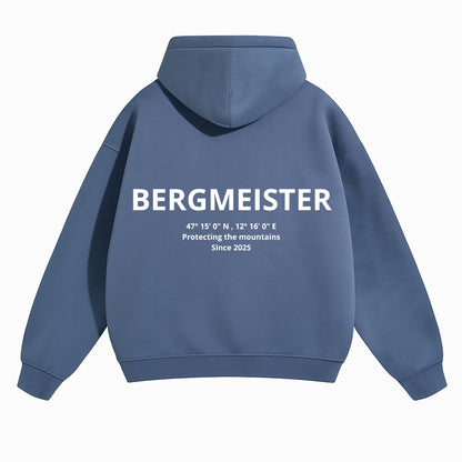 'BERGMEISTER' OVERSIZED HOODIE DARK BLUE