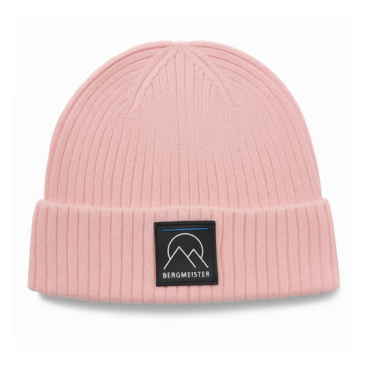 RIBBED BEANIE LIGHT PINK