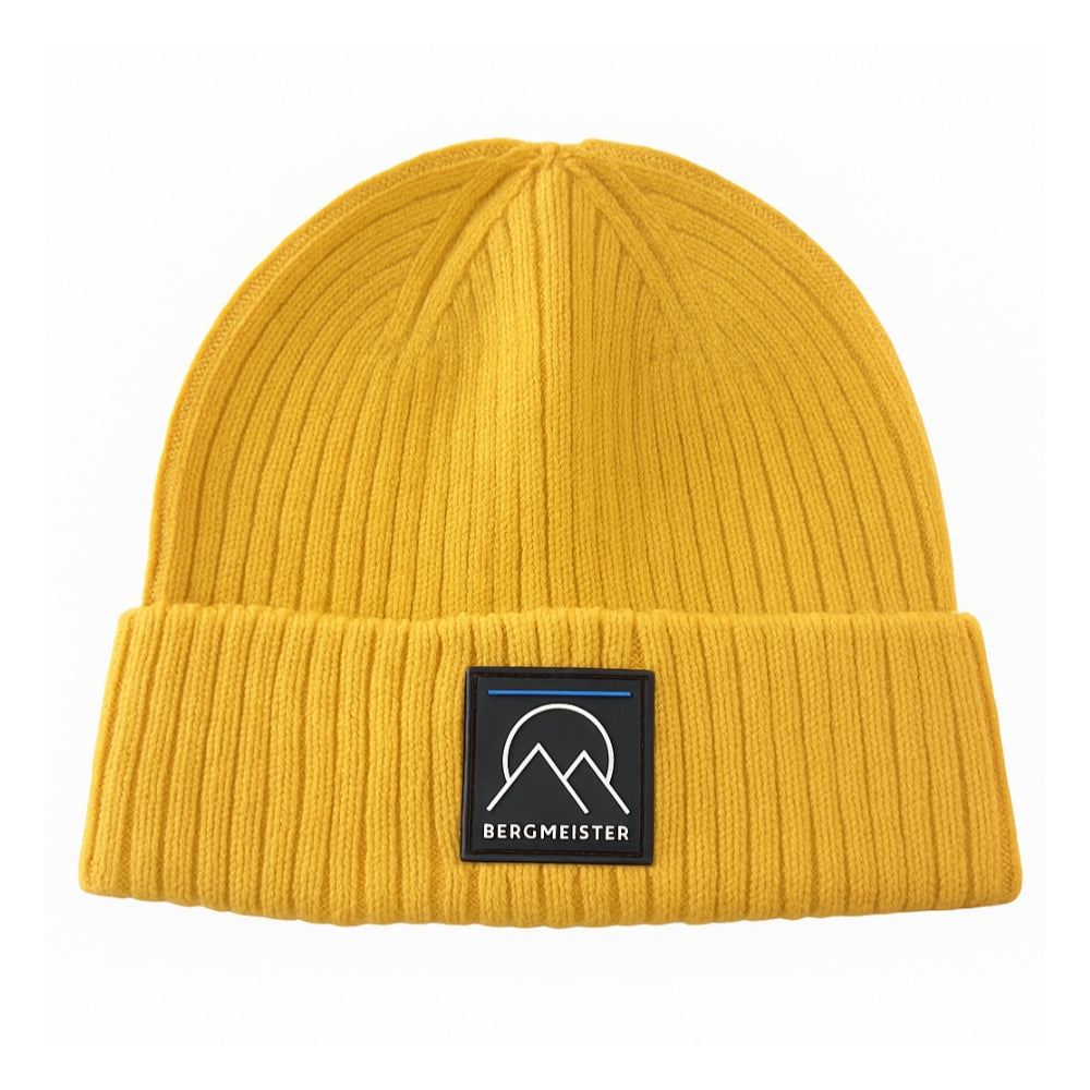 RIBBED BEANIE YELLOW
