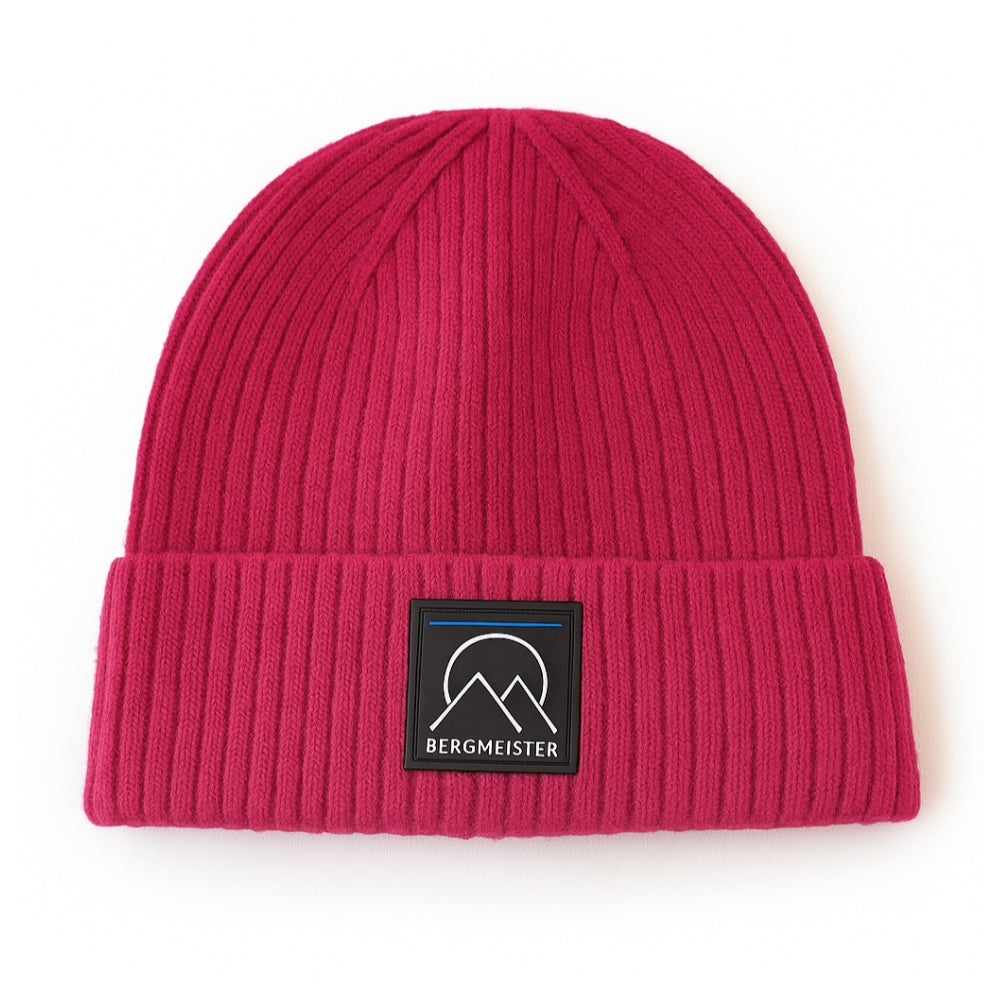 RIBBED BEANIE PINK