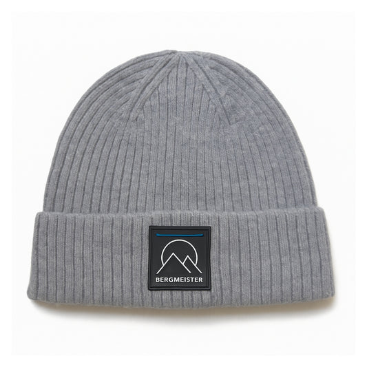 RIBBED BEANIE GRAY