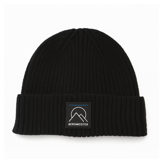 RIBBED BEANIE BLACK
